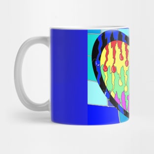 Heart Heart Graffiti Pop Art Mug